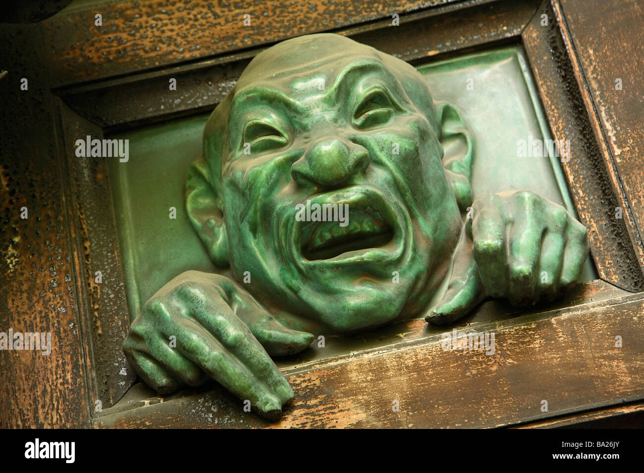 PARIS THEATER IN TRADITIONAL JAPANESE ARCHITECTURE ' LA PAGODE' GARDEN Stock Photo