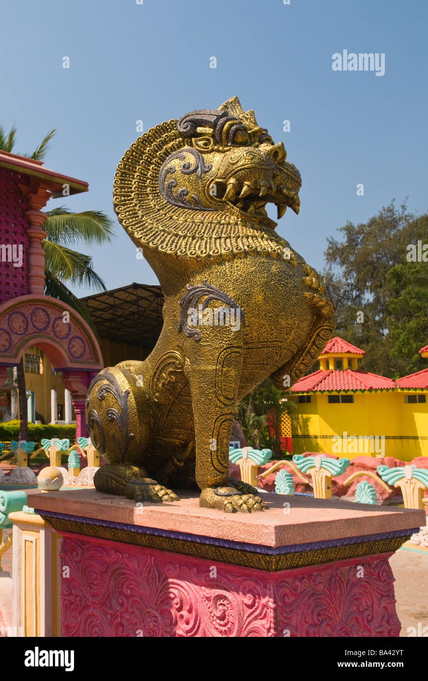 VGP Golden Beach Resort amusement park Chennai Tamil Nadu India Stock Photo