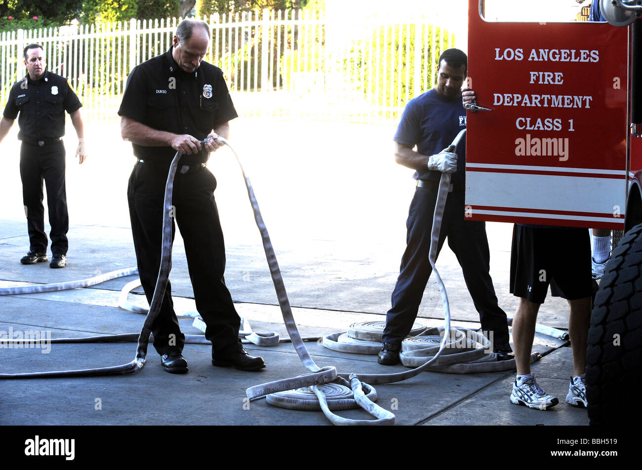 Los Angeles Fire Department California Stock Photo