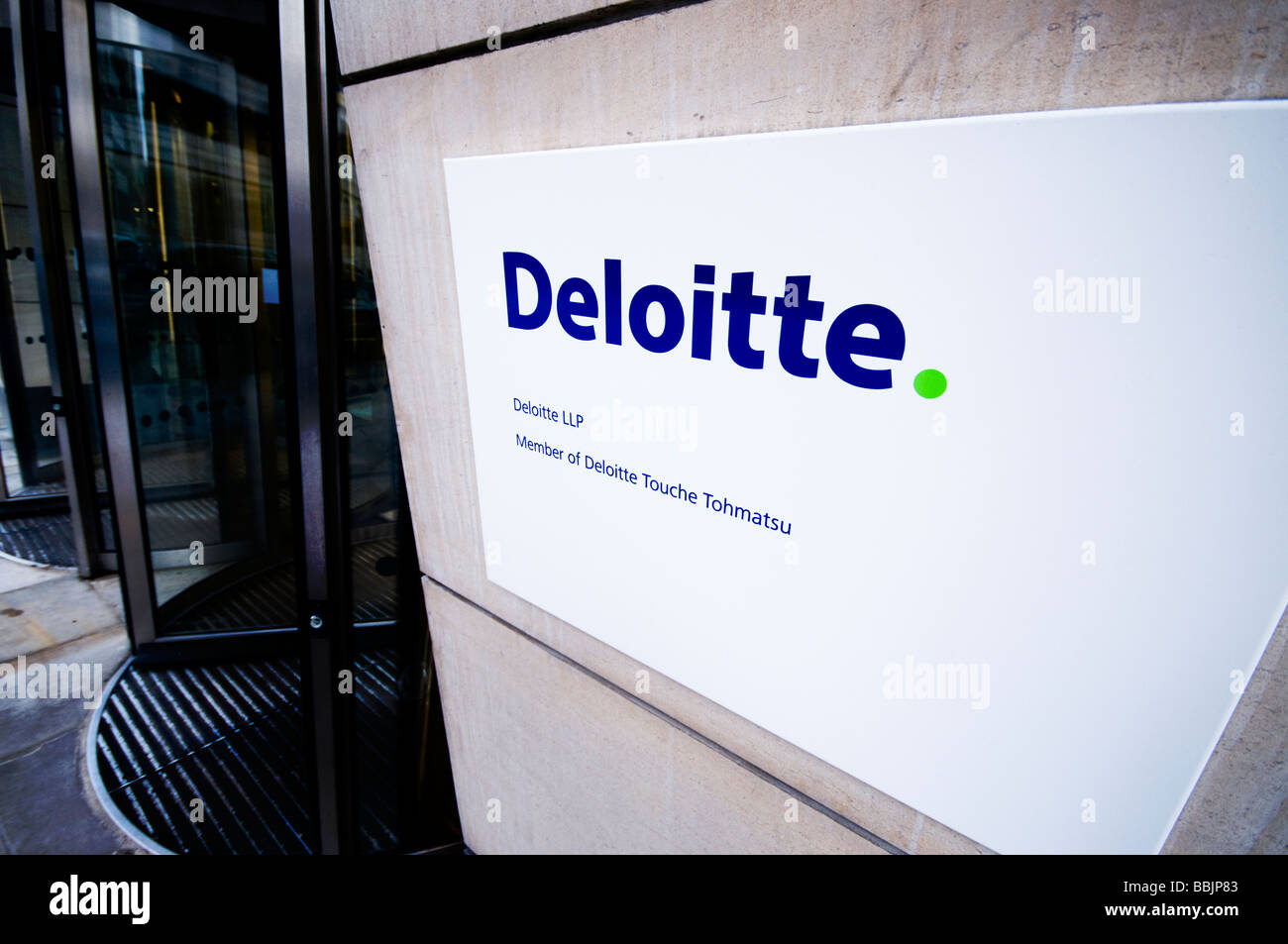 Deloitte LLP, London, UK Stock Photo