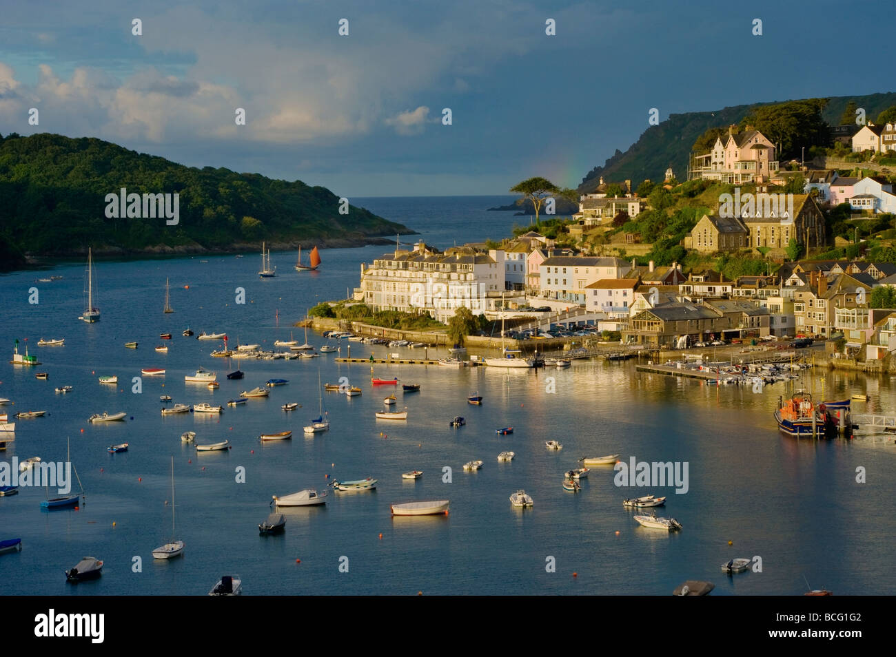 Salcombe South Devon England UK Stock Photo