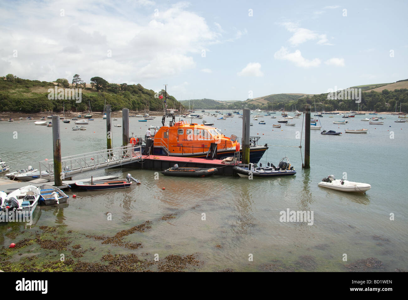 Salcombe Devon England Stock Photo