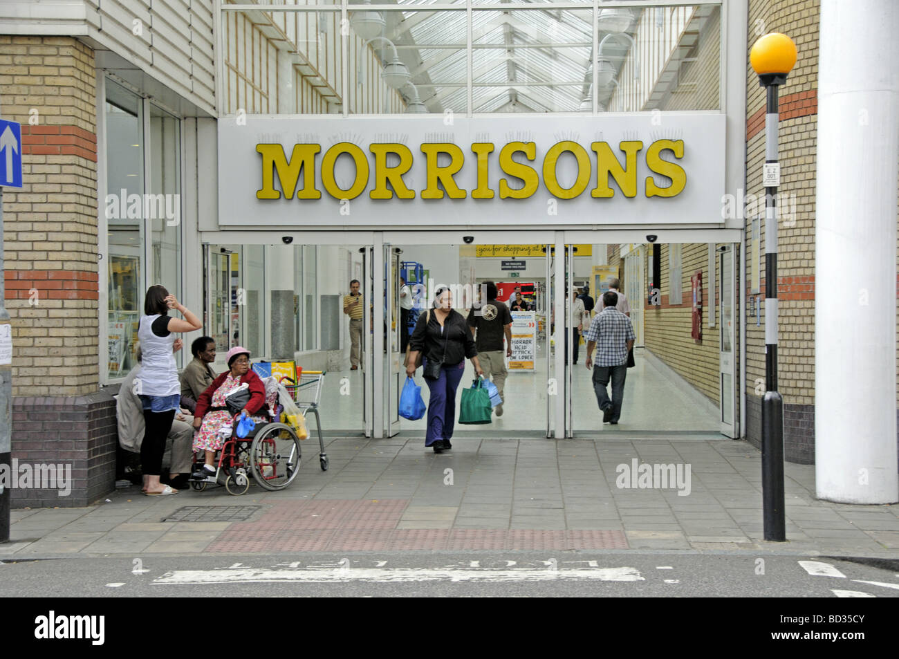 Morrisons Supermarket Holloway Stock Photo