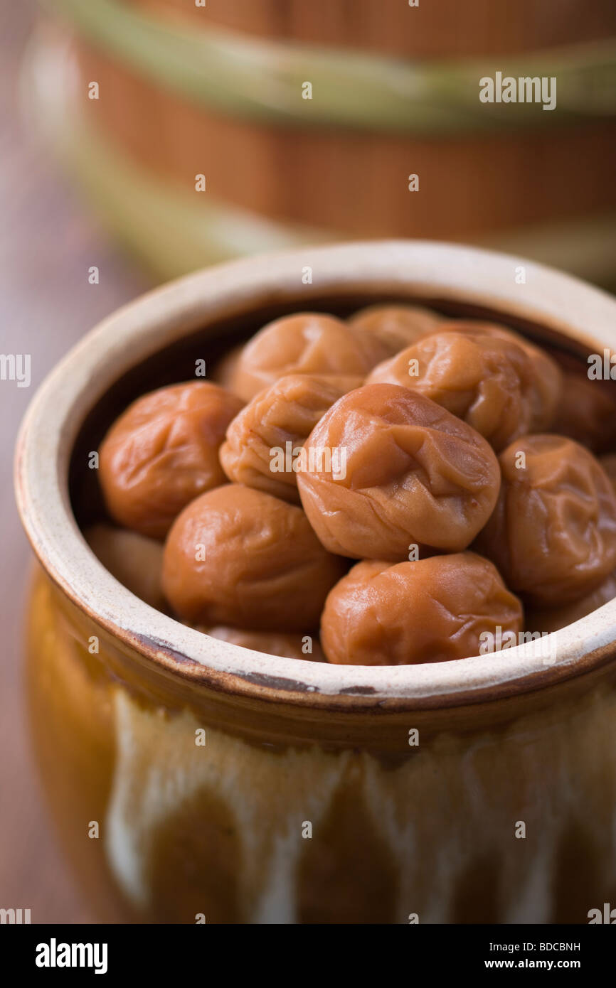 Umeboshi Stock Photo