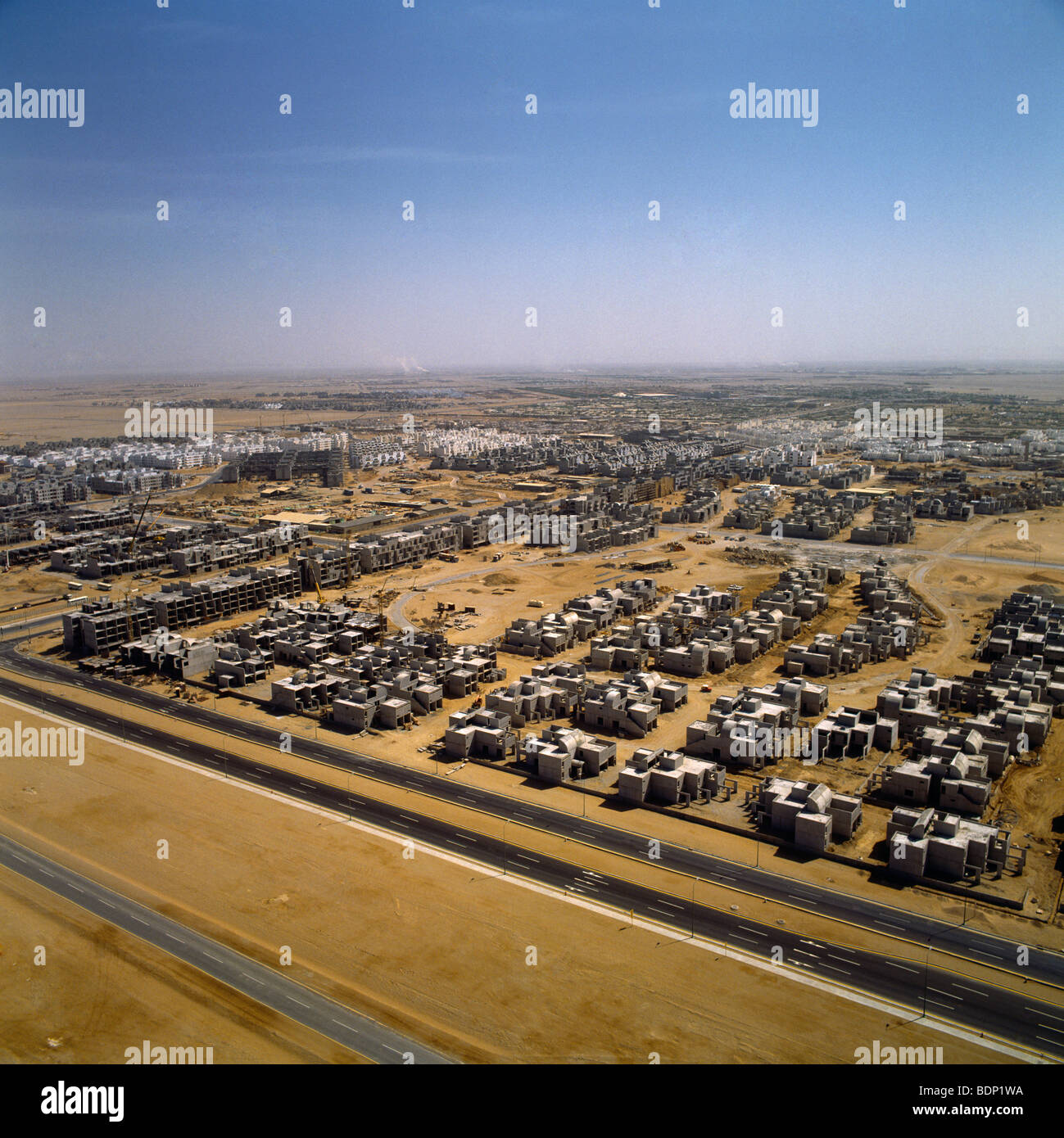 Yanbu Saudi Arabia Aerial Of City Stock Photo