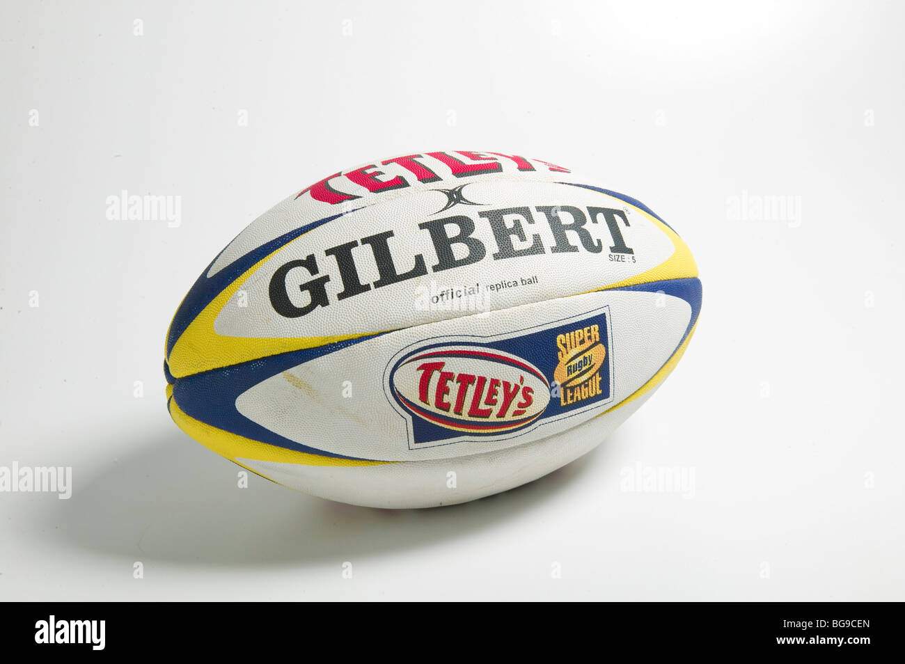 Rugby league ball Stock Photo