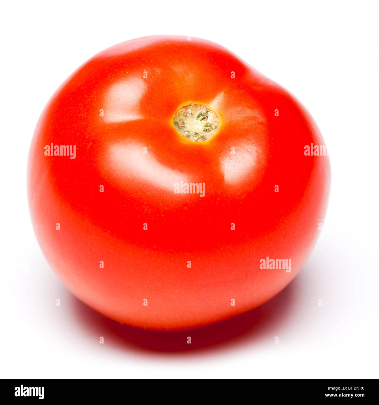 Tomato on white background, studio Stock Photo