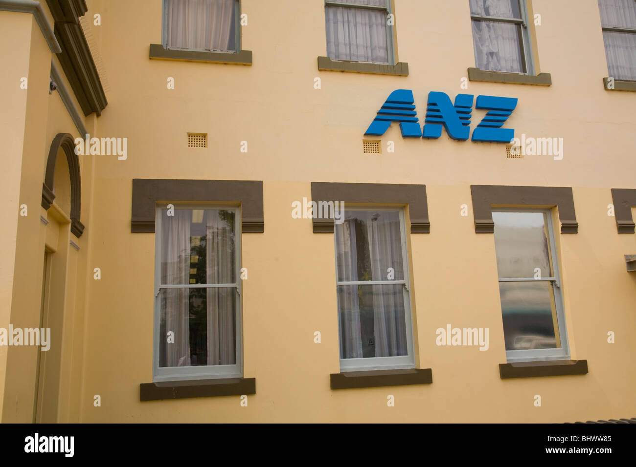 ANZ, Australia and New Zealand bank branch in Forbes,New South Wales, Australia Stock Photo