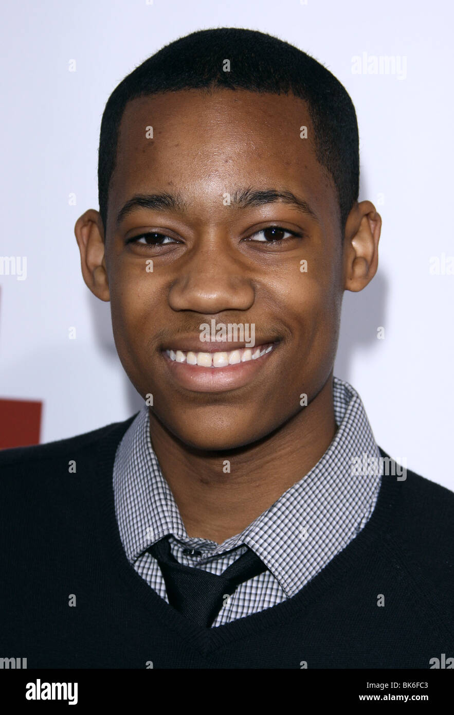 TYLER J. WILLIAMS DEATH AT A FUNERAL WORLD PREMIERE HOLLYWOOD LOS ANGELES CA 12 April 2010 Stock Photo