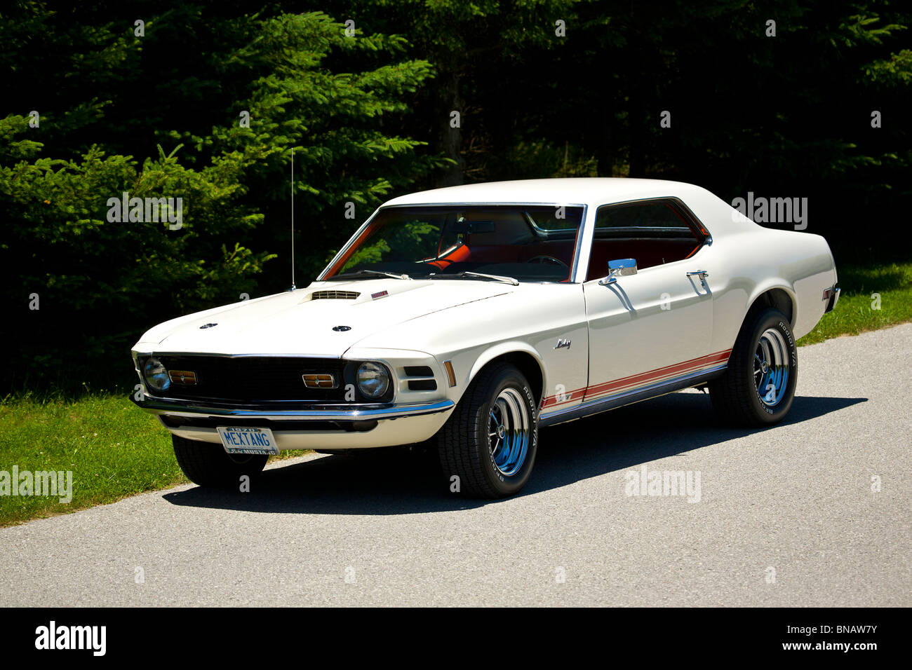 1970 Ford Mustang GT Stock Photo