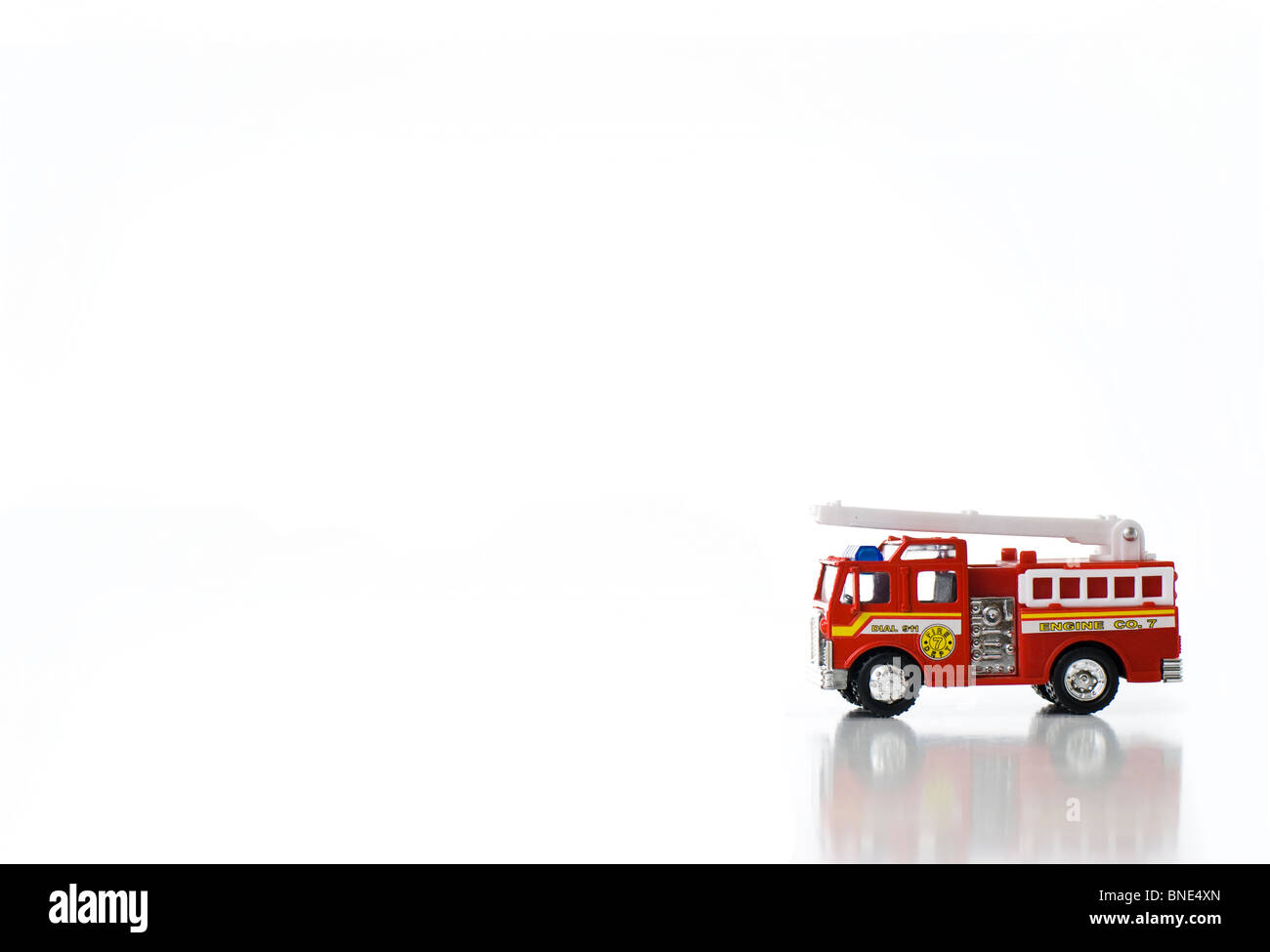 A toy fire truck Stock Photo