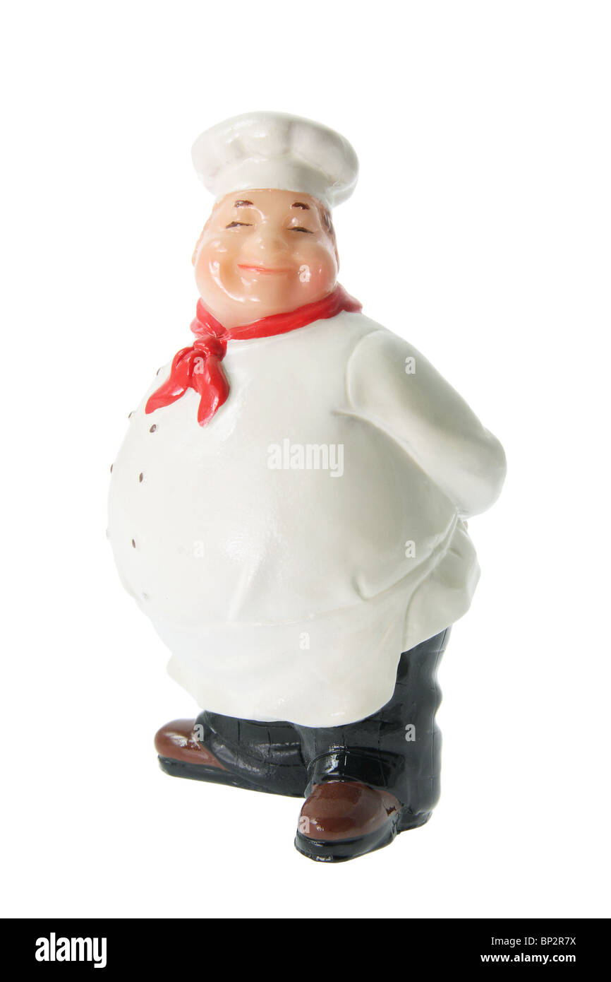 Chef Figurine Stock Photo