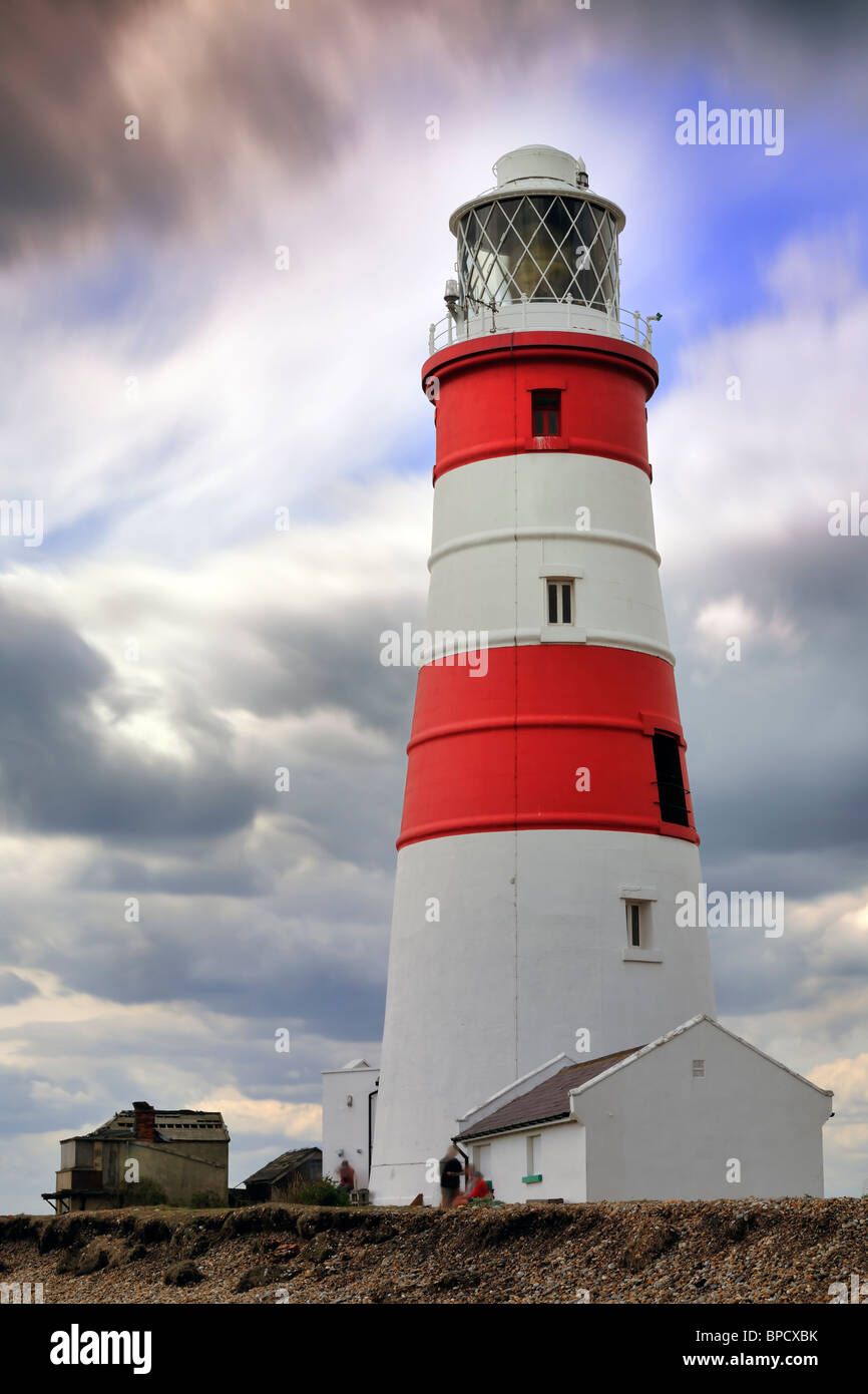 Orfordness Lighthouse - Suffolk, England Stock Photo