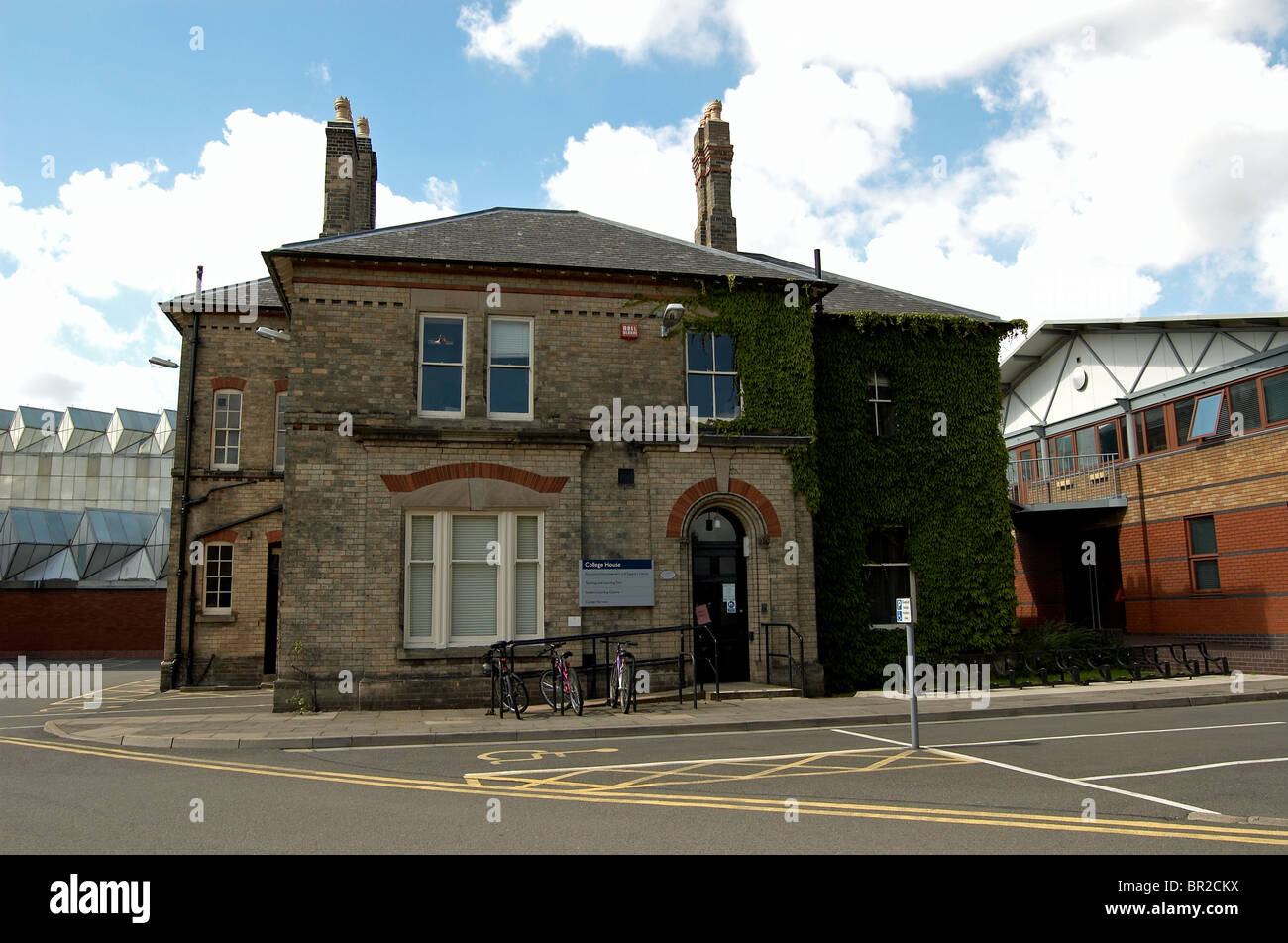 College House, University of Leicester Stock Photo