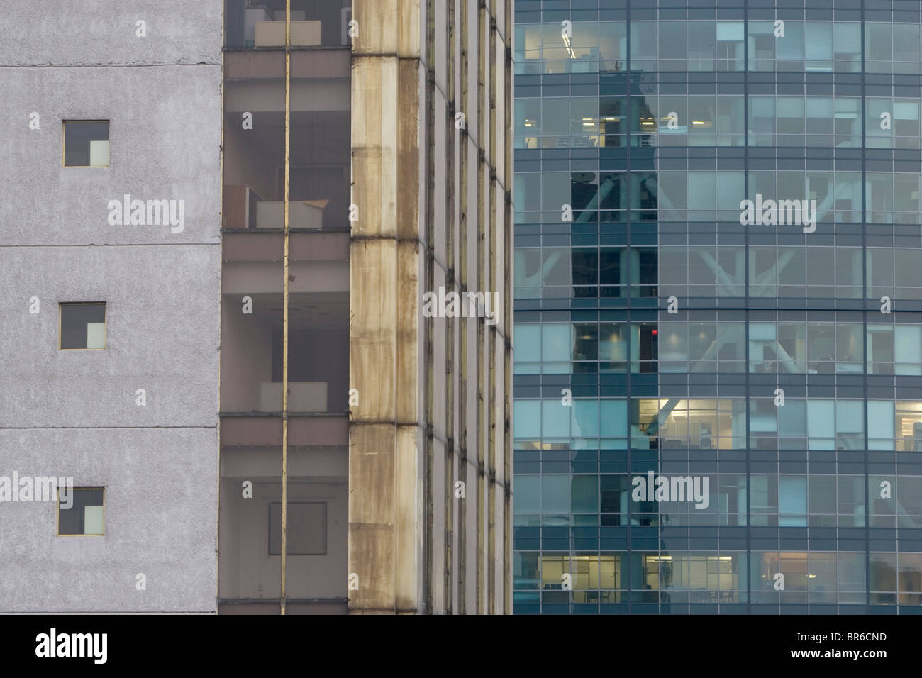 Seismic Dampers in the Torre Mayor Building Mexico City. Stock Photo