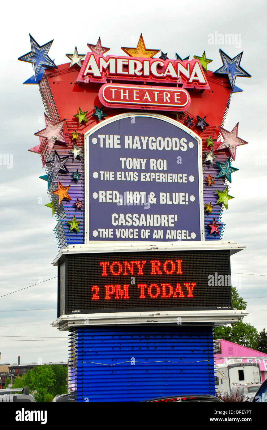 Americana Theater Branson Missouri Stock Photo