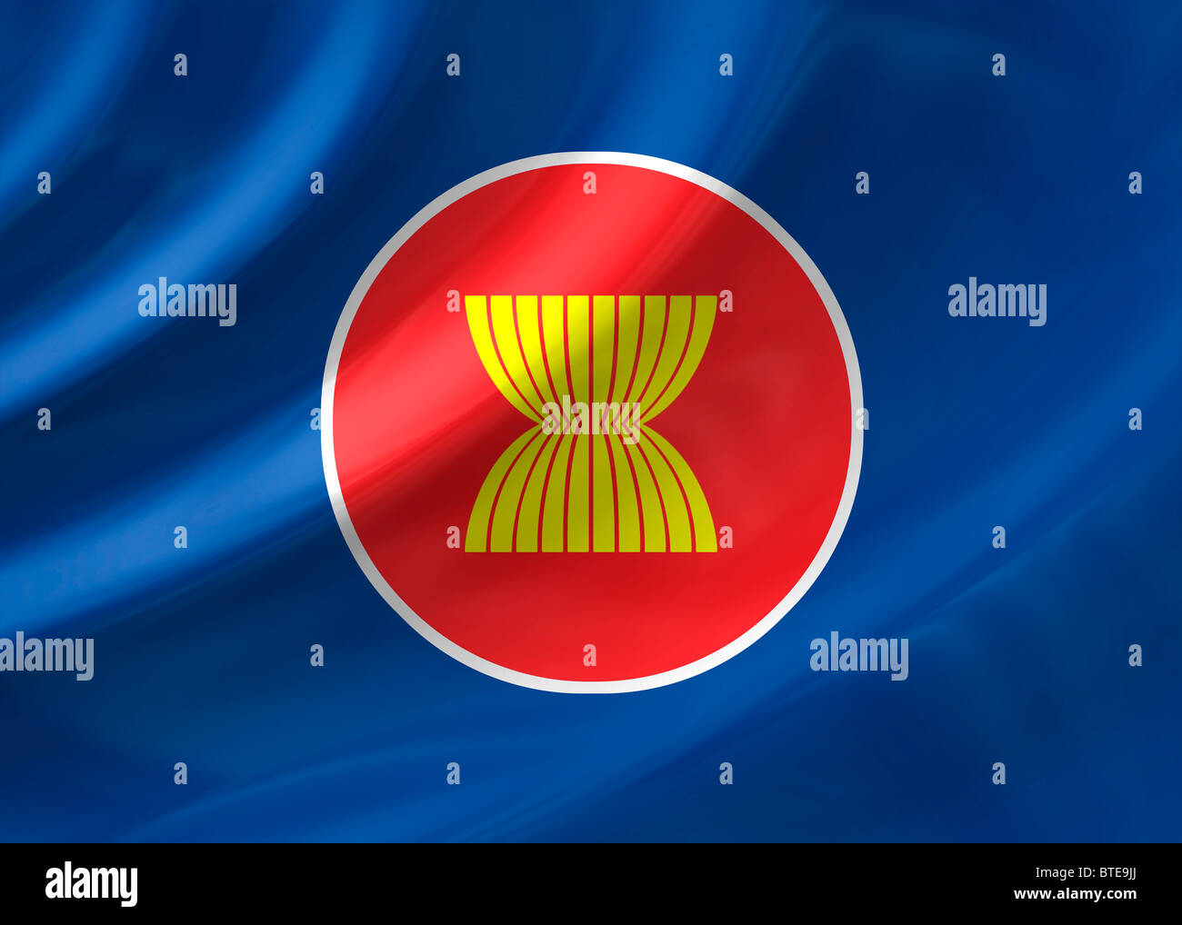 ASEAN flag Stock Photo