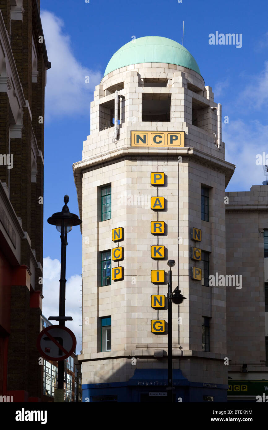 NCP Carpark Soho London Stock Photo