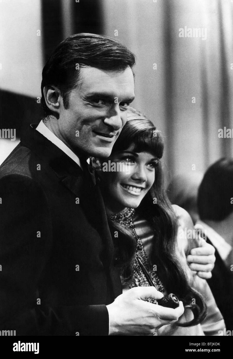 Hugh Hefner and Barbi Benton.ca 1969. Courtesy CSU Archives/Everett Collection. Stock Photo