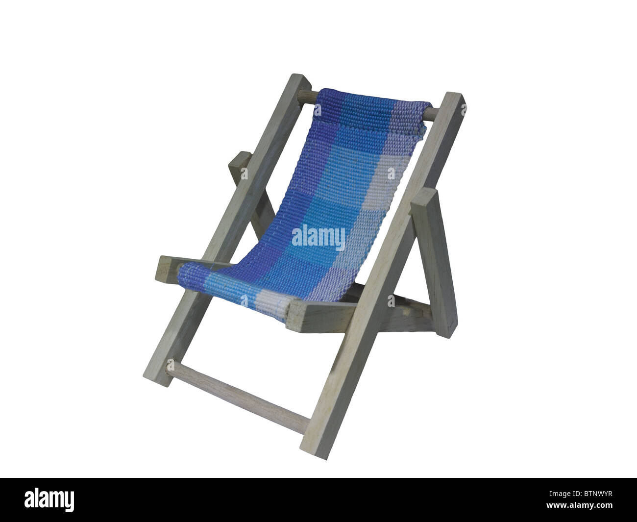 Deck Chair Stock Photo