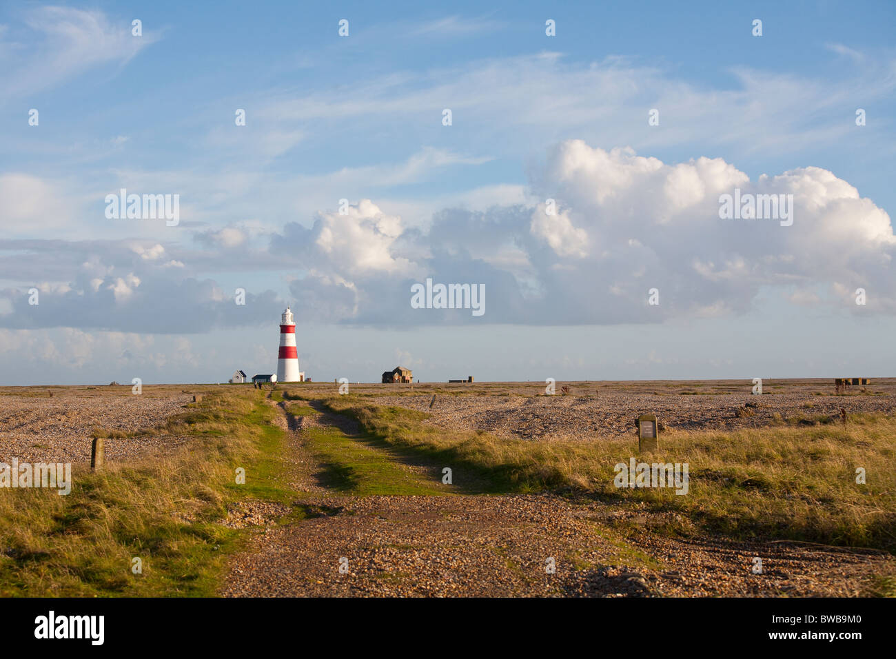 Orford Ness lighthouse Stock Photo