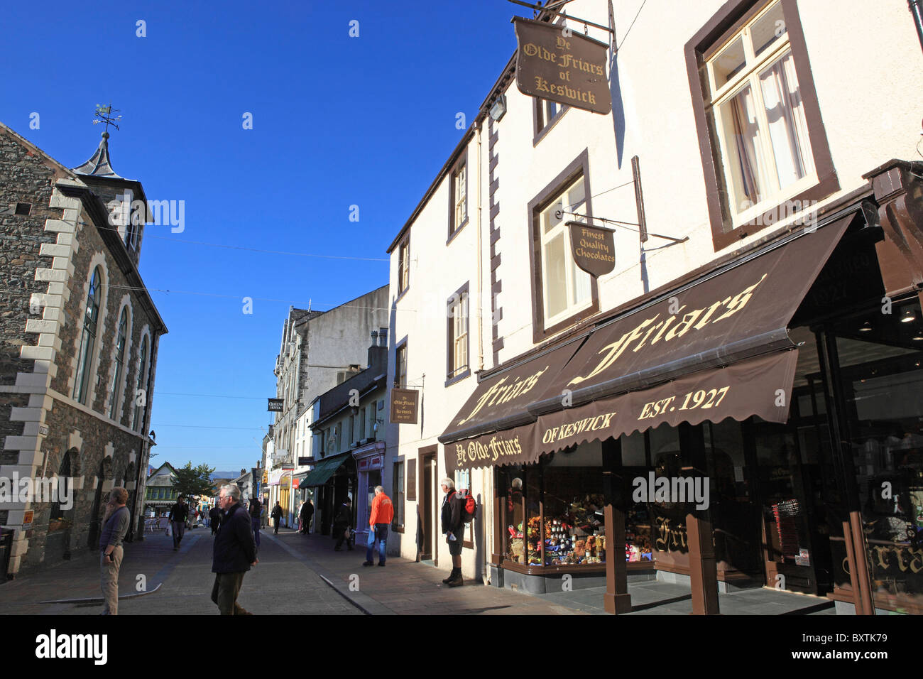 Keswick, Cumbria, Keswick Stock Photo