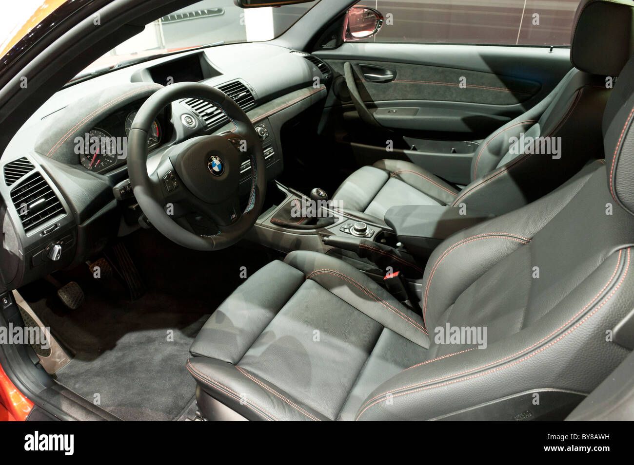 2012 BMW 1-Series M at the 2011 North American International Auto Show in Detroit Stock Photo