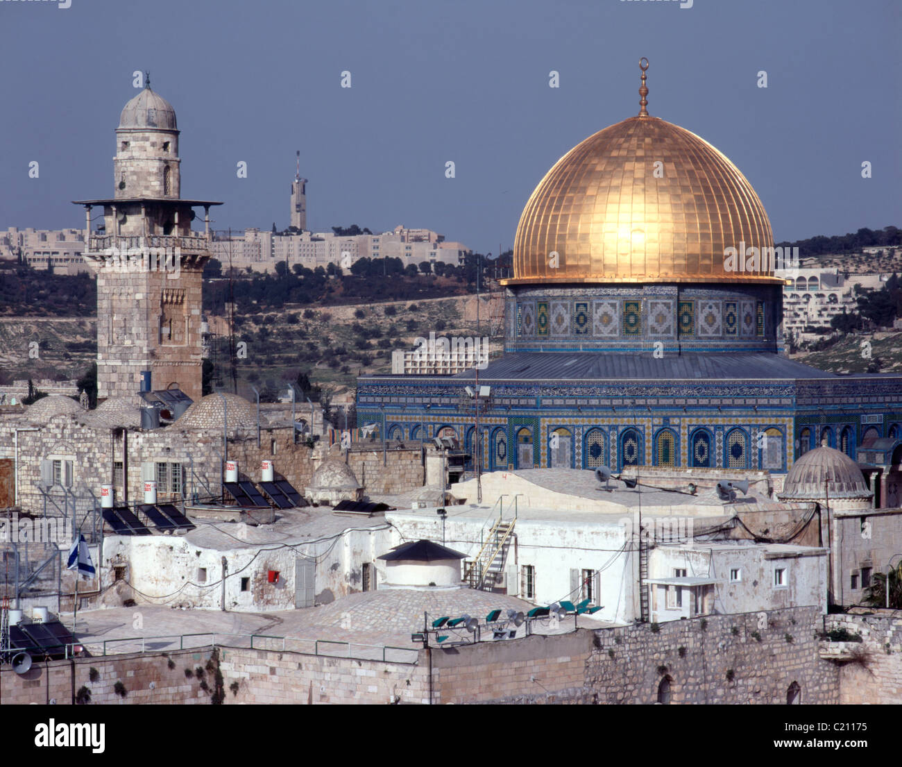 Dome of the Rock, Temple Mount, Jerusalem Stock Photo