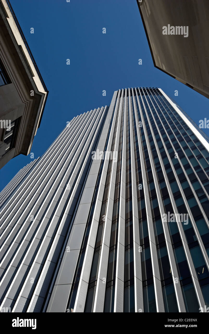 the willis building, designed by architect sir norman foster in the city of london, england, seen from the south Stock Photo