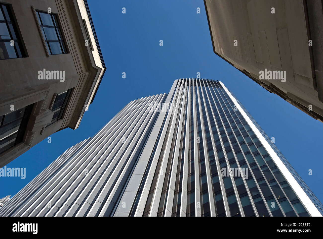 the willis building, designed by architect sir norman foster in the city of london, england, seen from the south Stock Photo