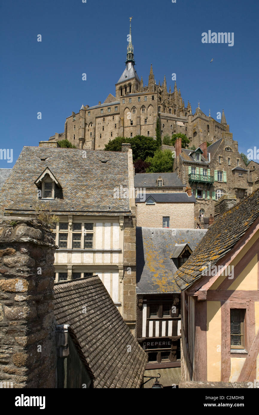 Mont St Michel, Normandy. Stock Photo