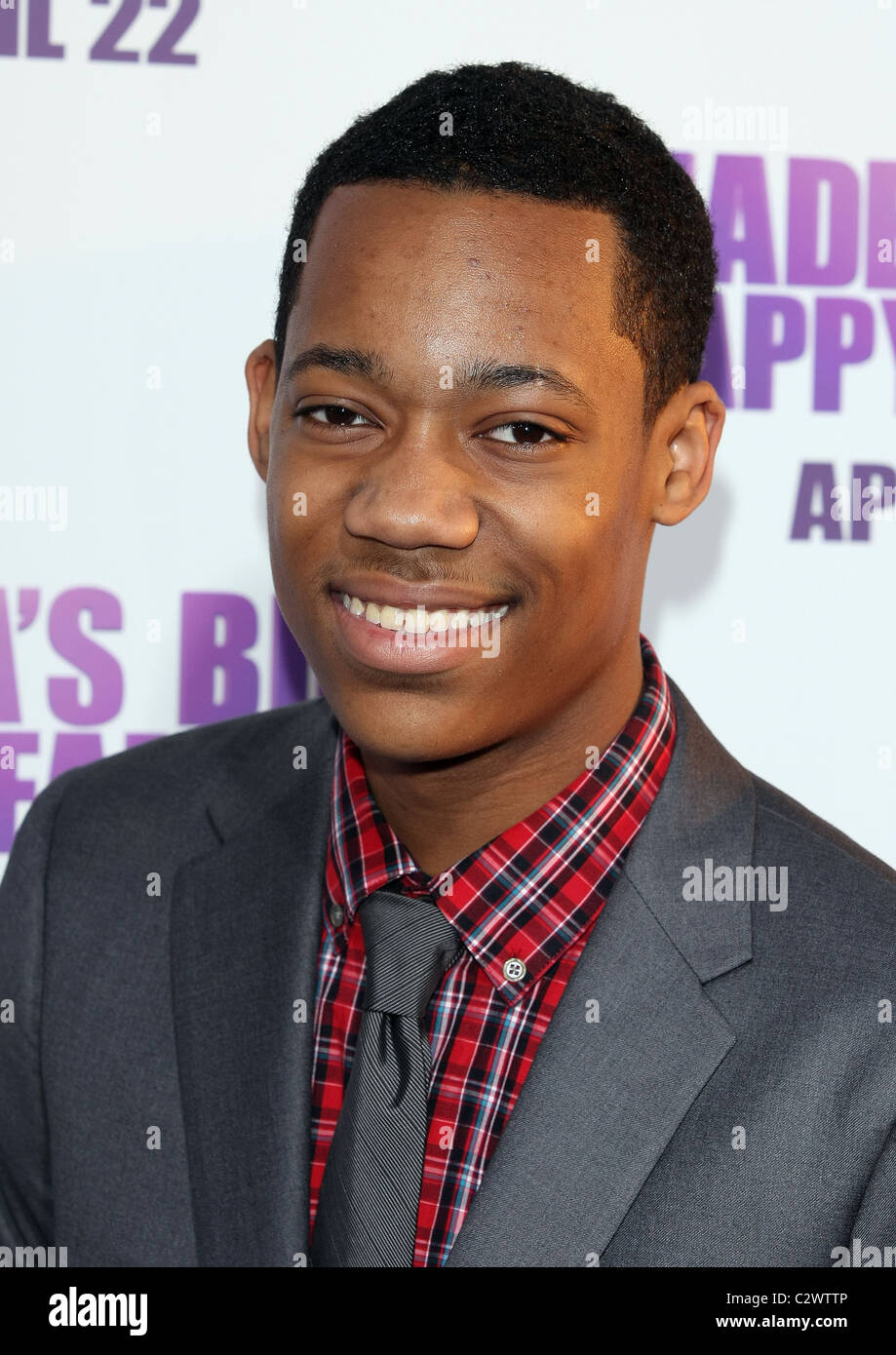 TYLER WILLIAMS TYLER PERRY'S MADEA'S BIG HAPPY FAMILY. LOS ANGELES SCREENING. LOS ANGELES CALIFORNIA USA 19 April 2011 Stock Photo