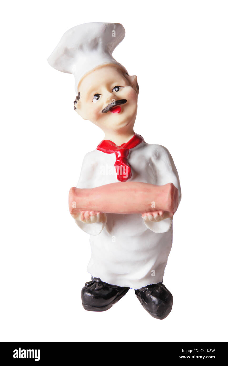 Chef Figurine Stock Photo