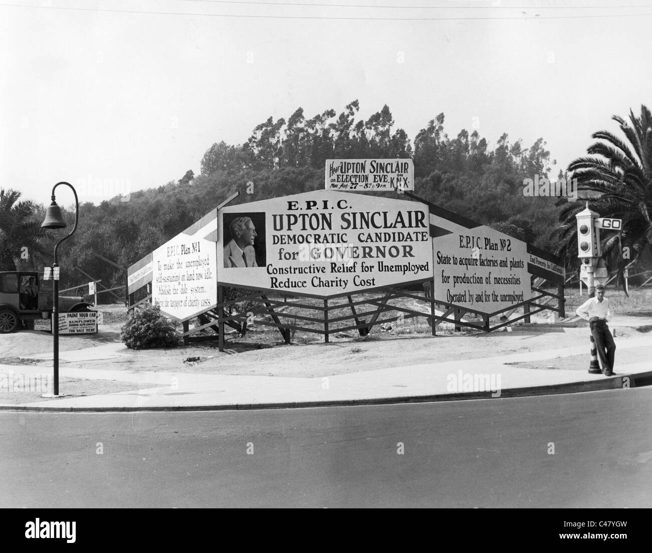 Upton Sinclair Stock Photo - Alamy