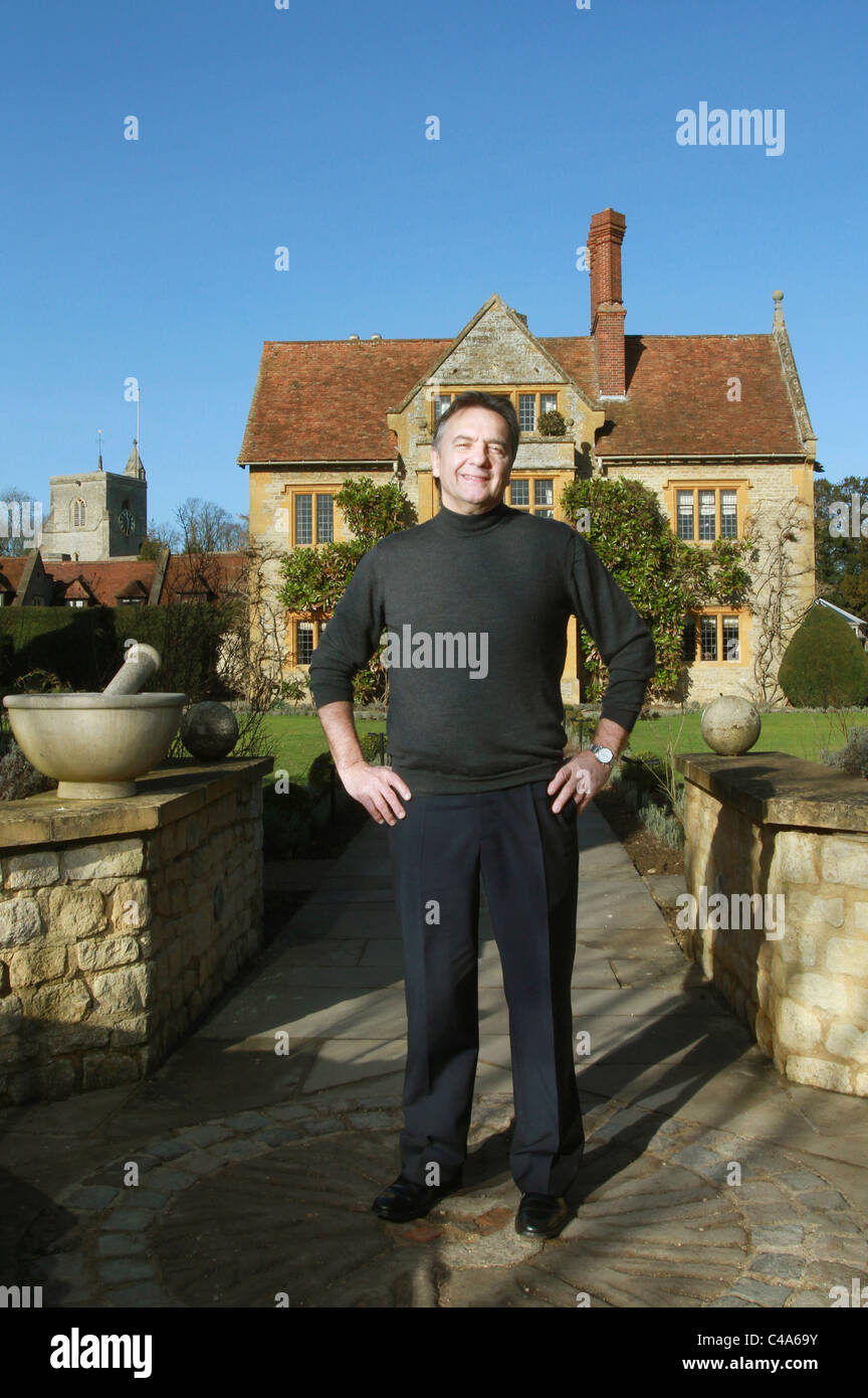 Raymond Blanc at Le Manoir in Great Milton, Tuesday February 8th 2011. Stock Photo