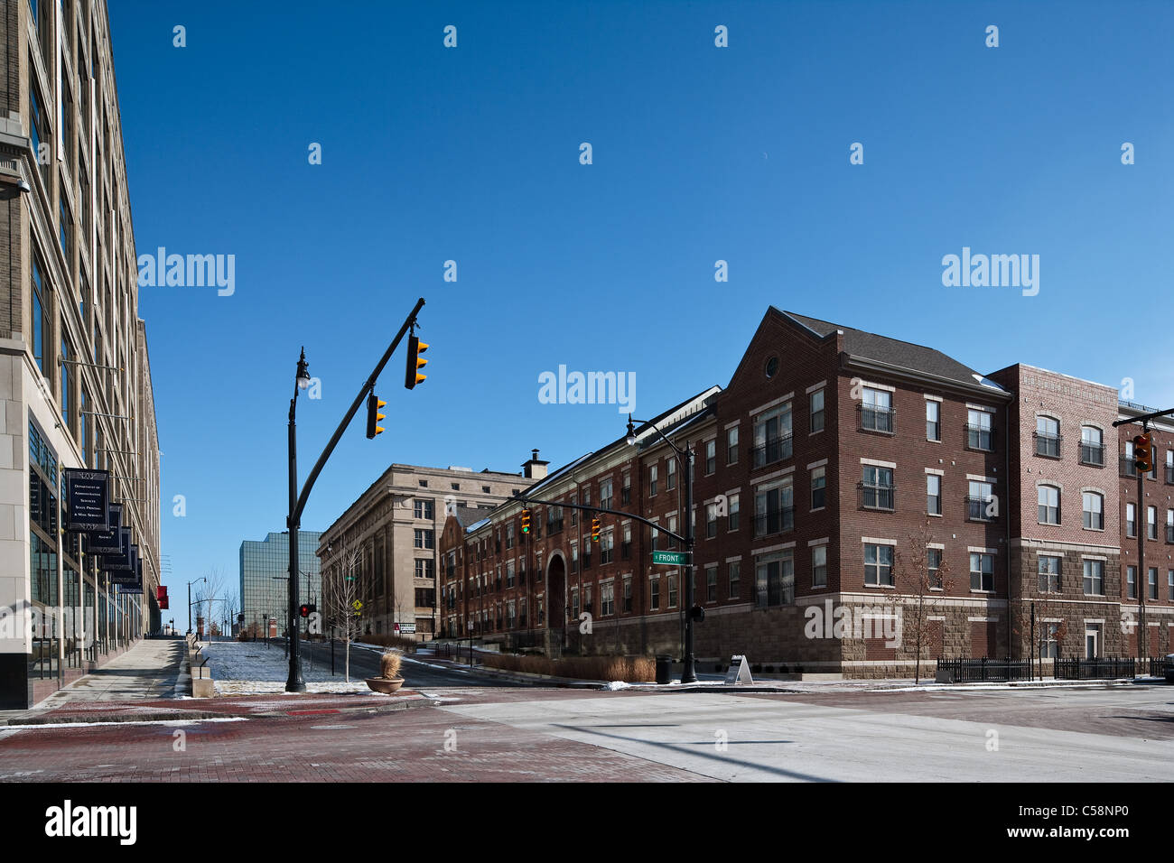 Downtown Columbus Ohio Stock Photo