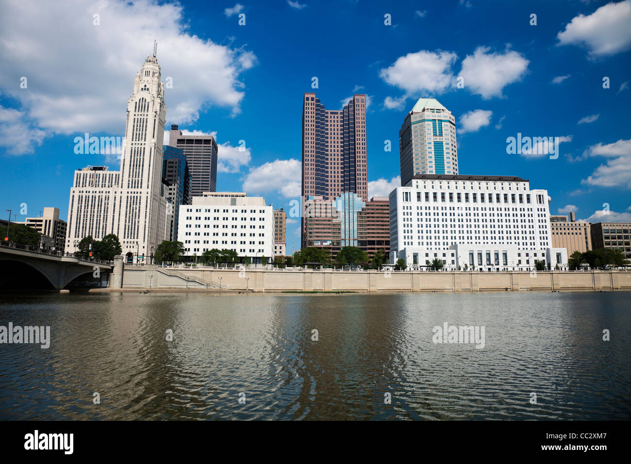 USA, Ohio, Columbus skyline Stock Photo