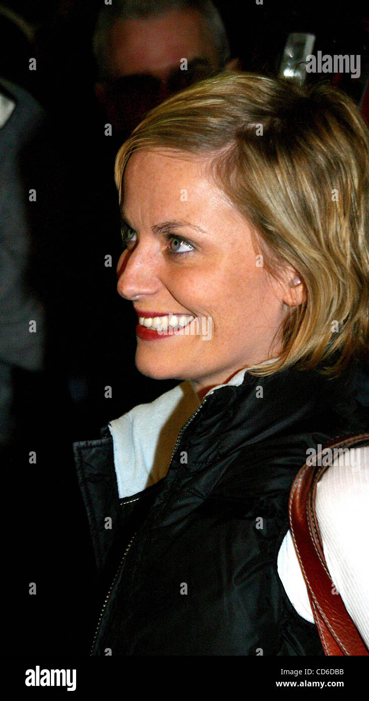 Oct. 18, 2003 - New York, New York, U.S. - K33540RM.THE ''SATURDAY NIGHT LIVE'' AFTER-PARTY AT HEARTLAND BREWERY IN NEW YORK New York..10/18/2003.  .   /     2003..AMY POEHLER(Credit Image: Â© Rick Mackler/Globe Photos/ZUMAPRESS.com) Stock Photo