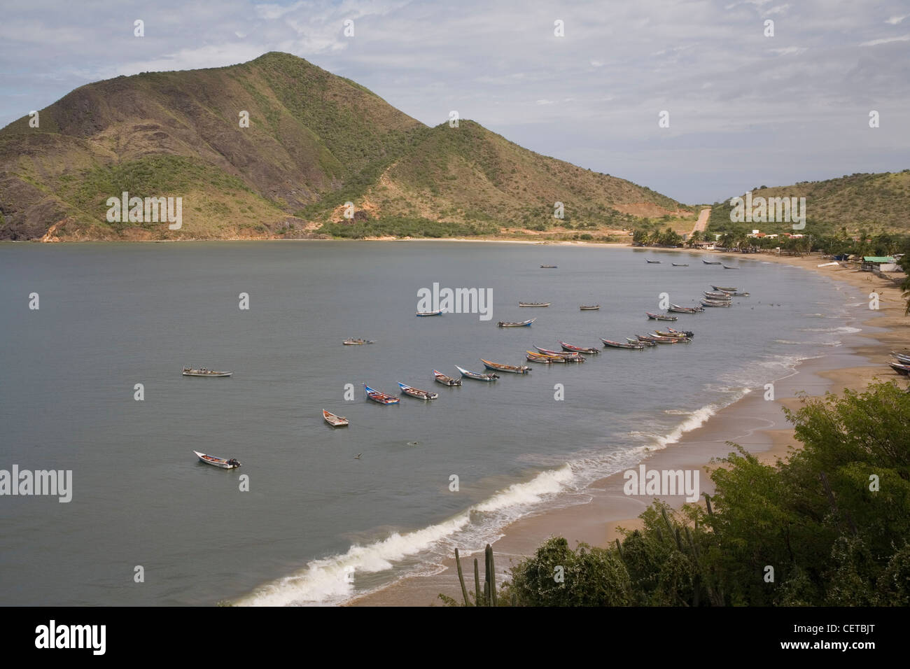 Venezuela Margarita island La Galera beach Stock Photo