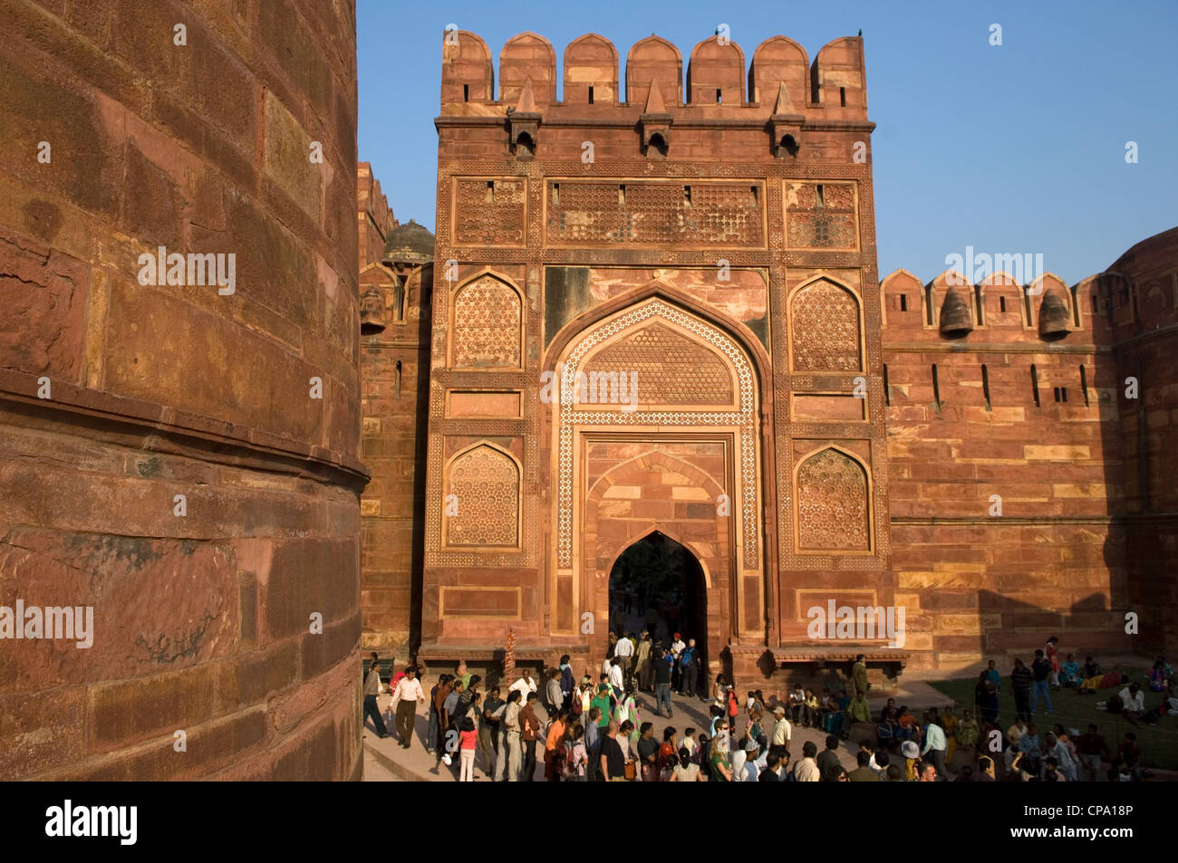 Agra Fort, Agra, Uttar Pradesh Stock Photo