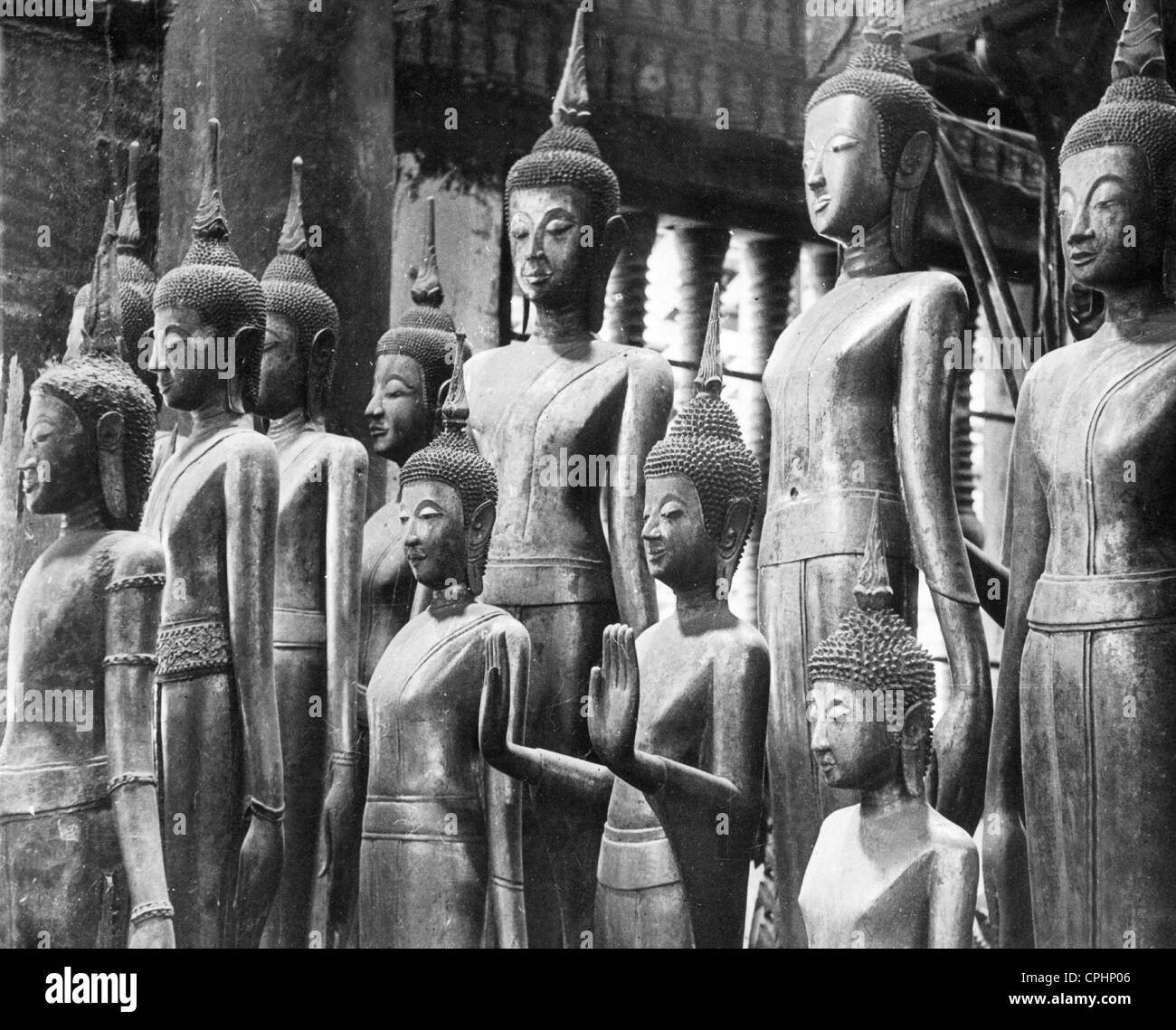 Buddha statues Stock Photo