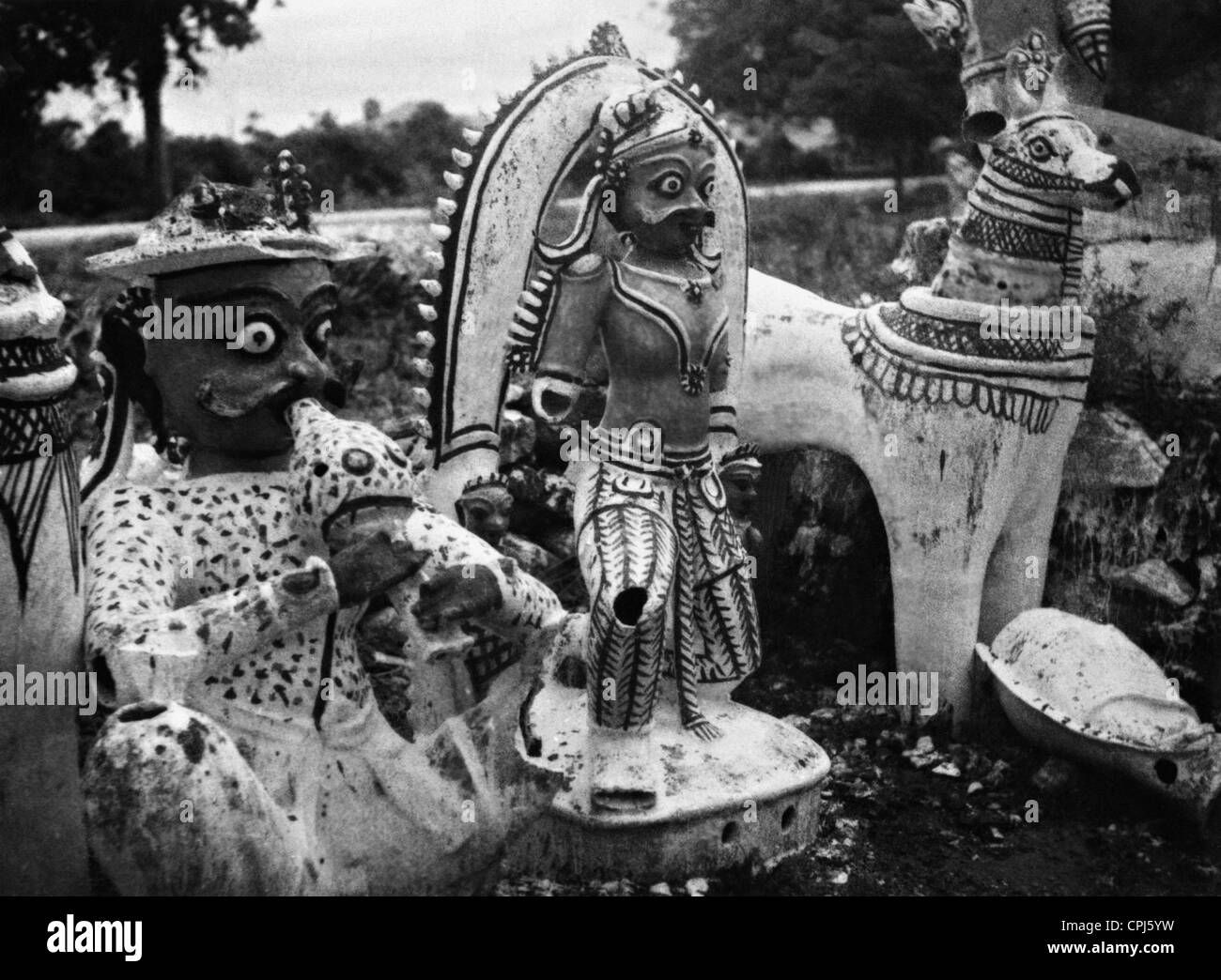 Indian demons Stock Photo