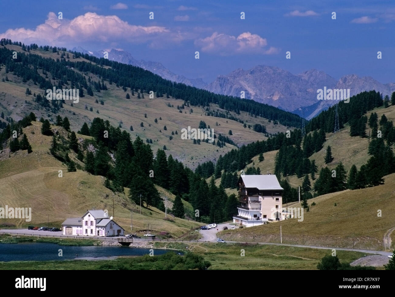 france alps provence Stock Photo