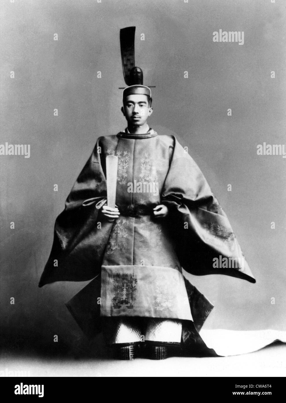 Emperor Hirohito dressed for his coronation ceremony in 1928.. Courtesy: CSU Archives / Everett Collection Stock Photo