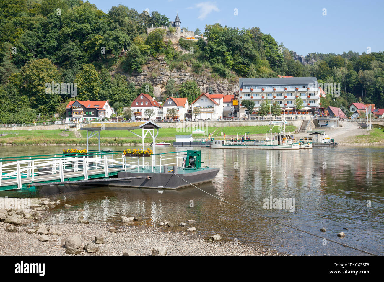 Kurort Rathen, Saxony, Germany Stock Photo