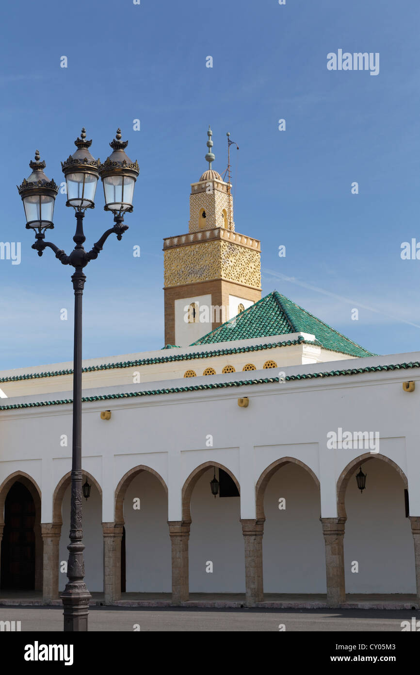 Royal Mosque, Rabat, Rabat-Salé-Zemmour-Zaer, Morocco, Maghreb, Africa Stock Photo