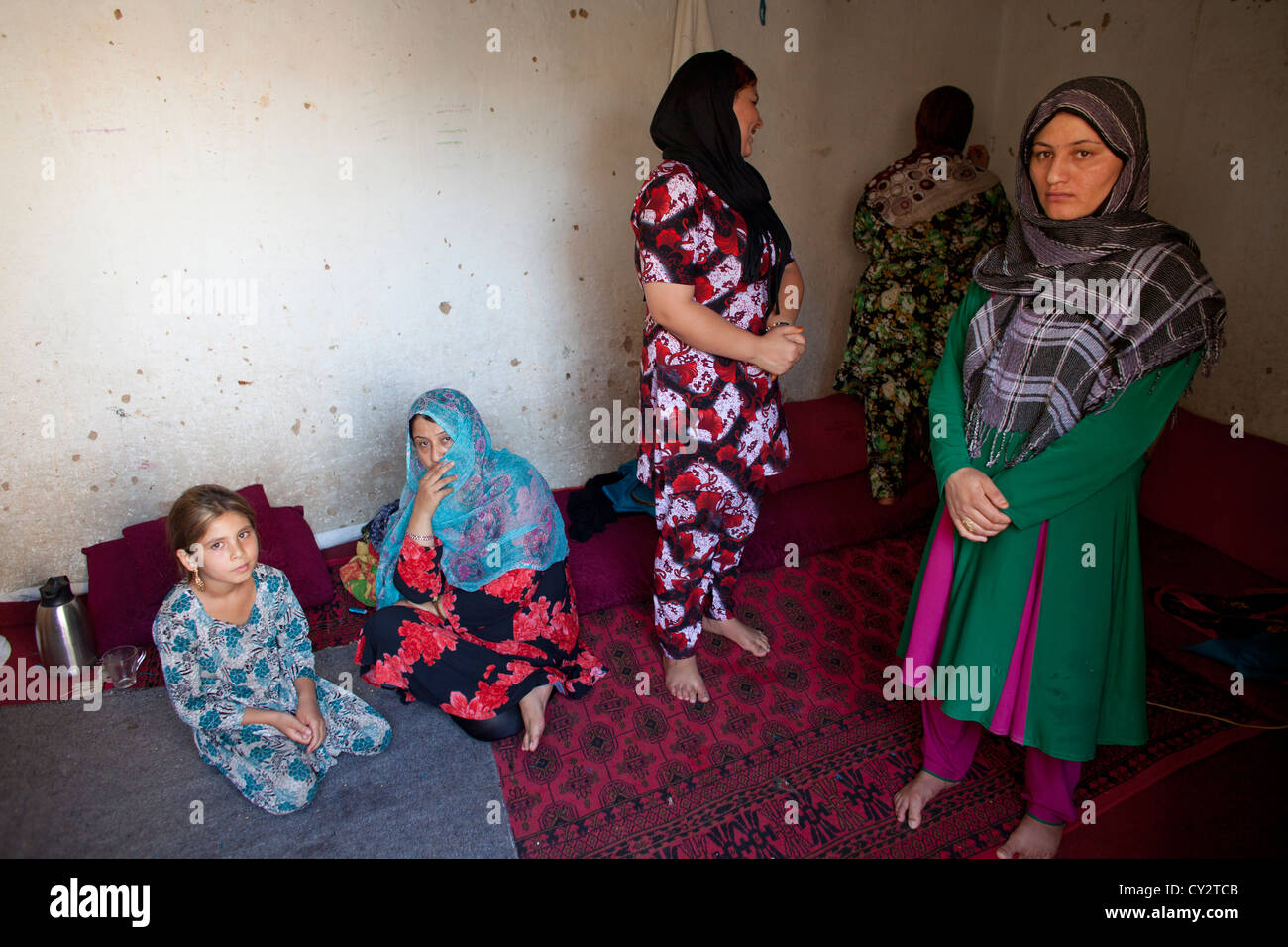 female prison in Kunduz, Afghanistan. Stock Photo