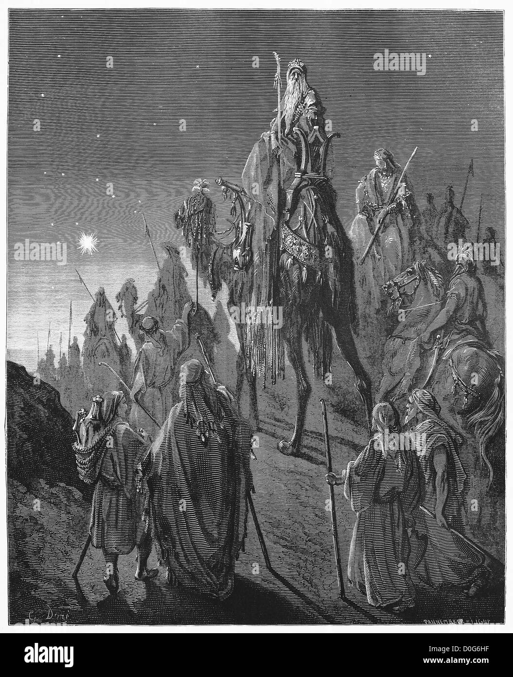 The Magi from the East Stock Photo