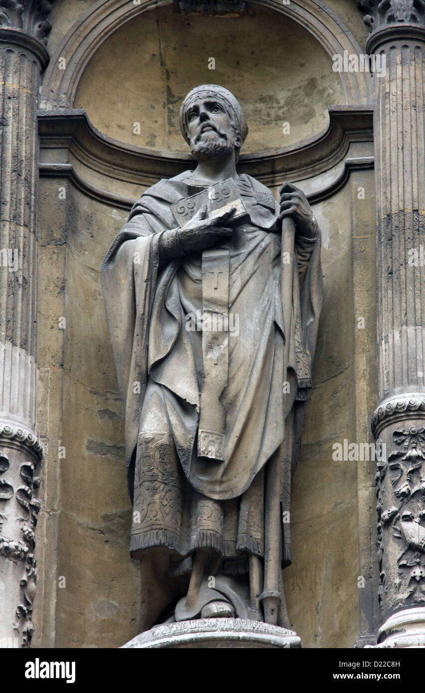 Saint Ambrose, Church of the Holy Trinity, Paris Stock Photo