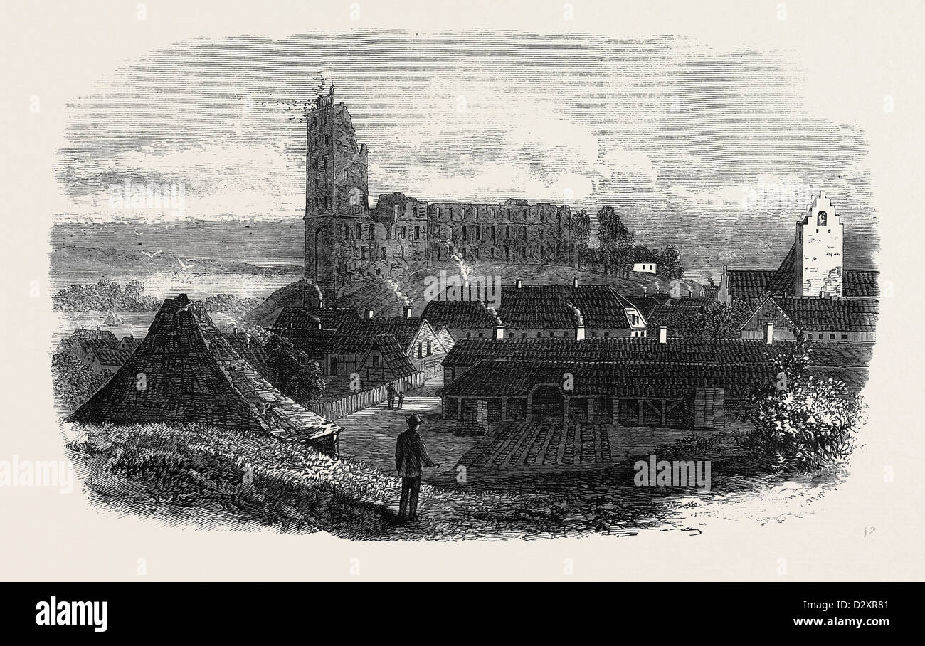 KOLDINGHUS CASTLE DENMARK 1871 Stock Photo